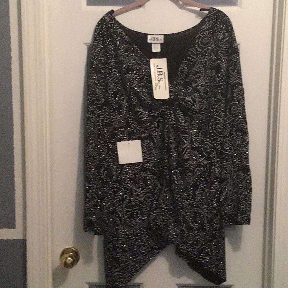 NWT 5x Catherine’s Sharkbite blouse